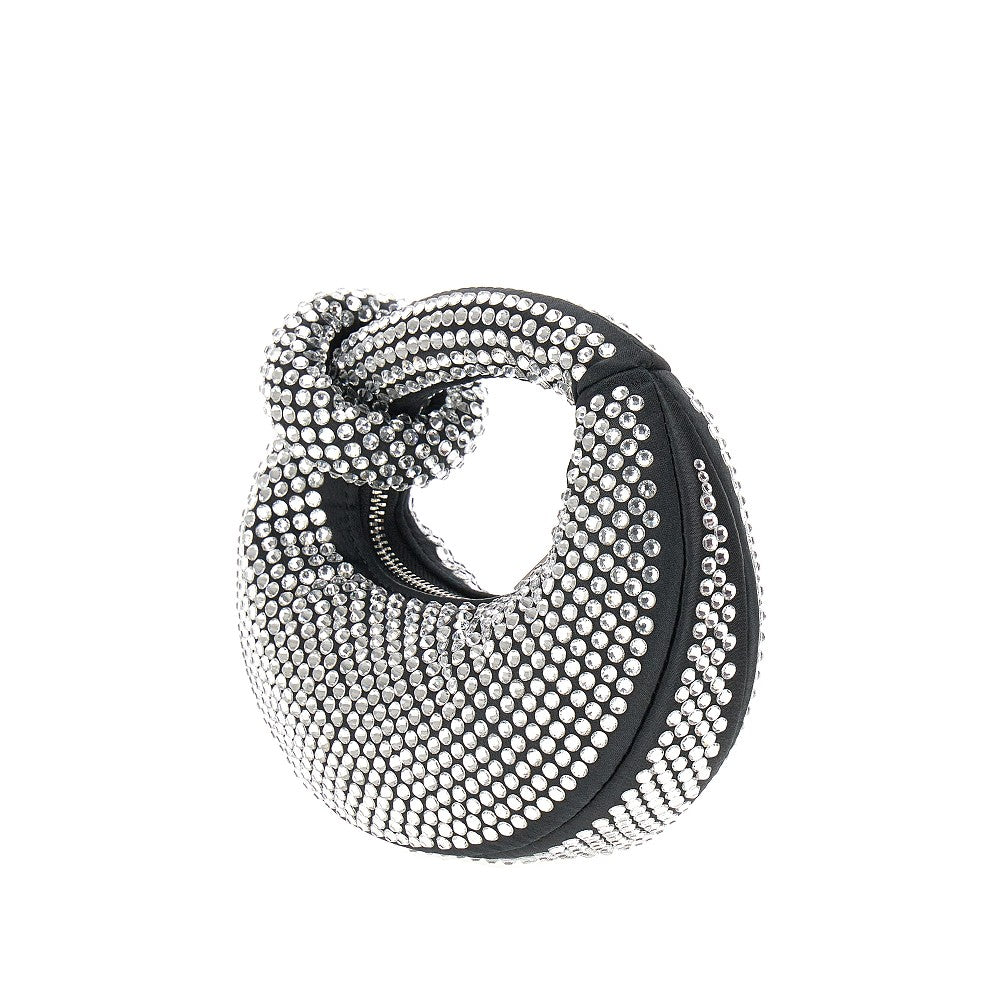 Mini bag 'Abacus' con strass