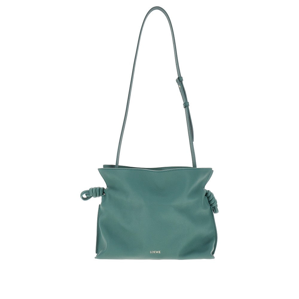 Clutch 'Flamenco' media in nappa