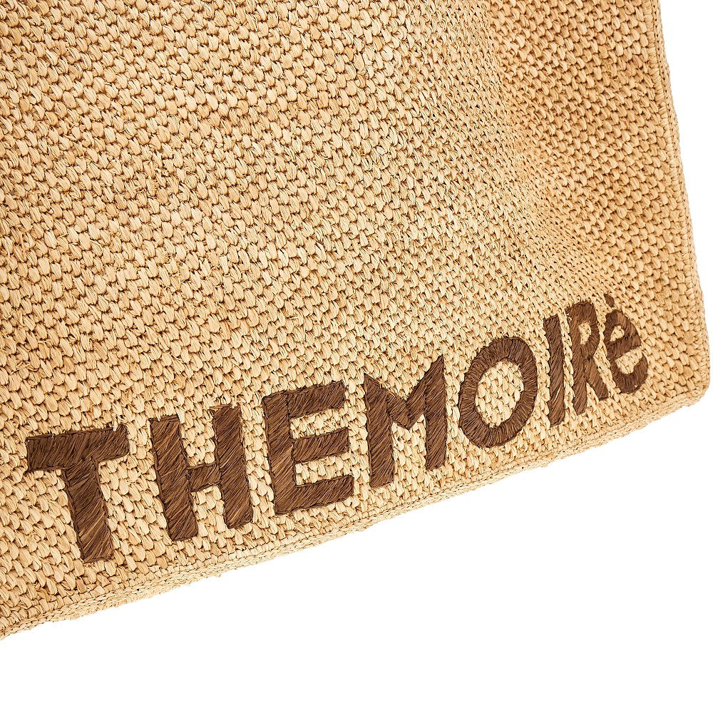 Maxi tote bag 'Morea' in rafia sintetica