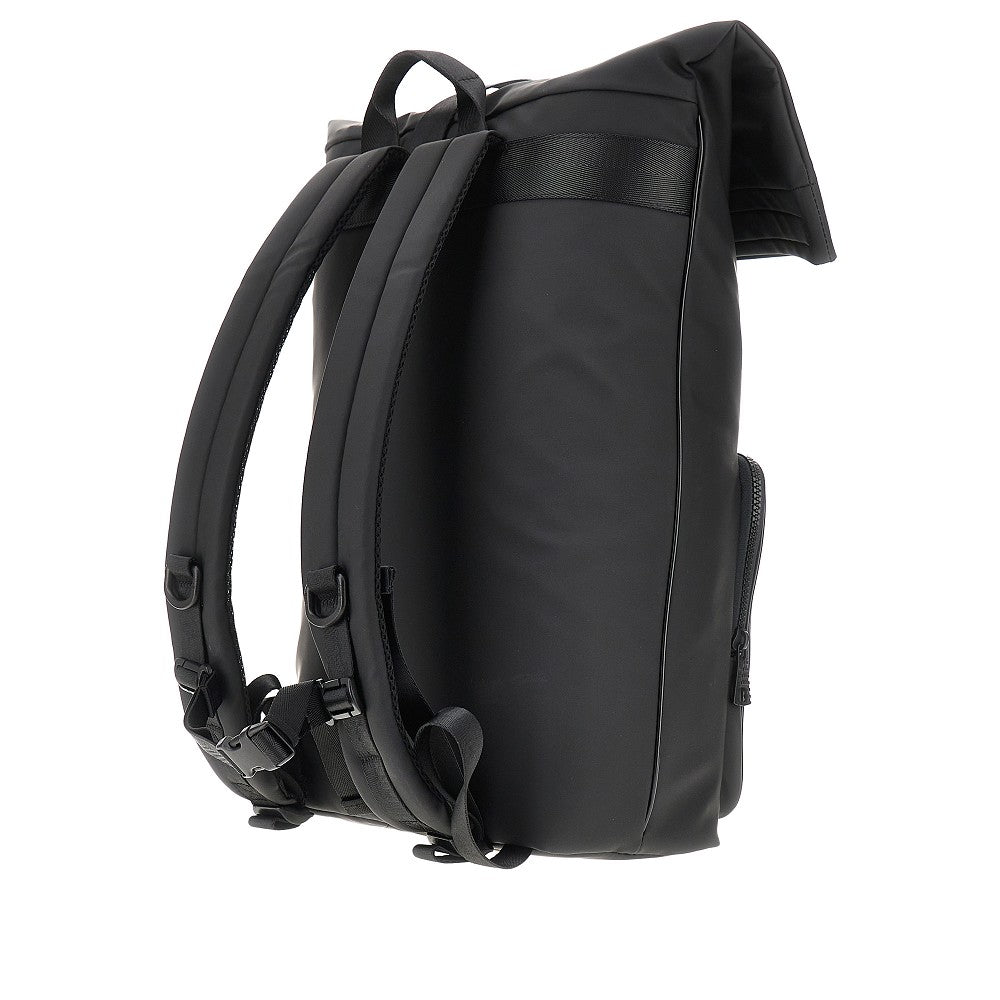 Coated fabric backpack