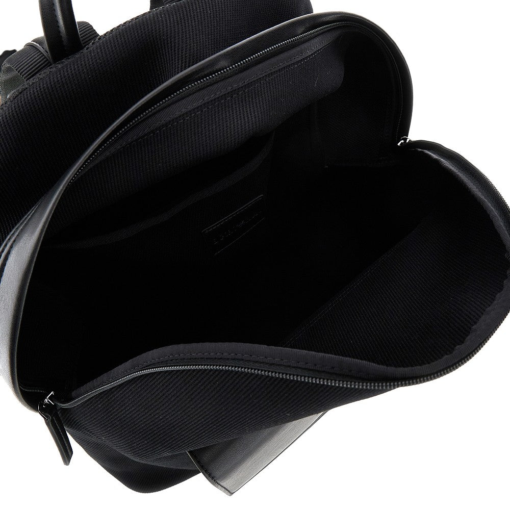 Cotton gabardine backpack