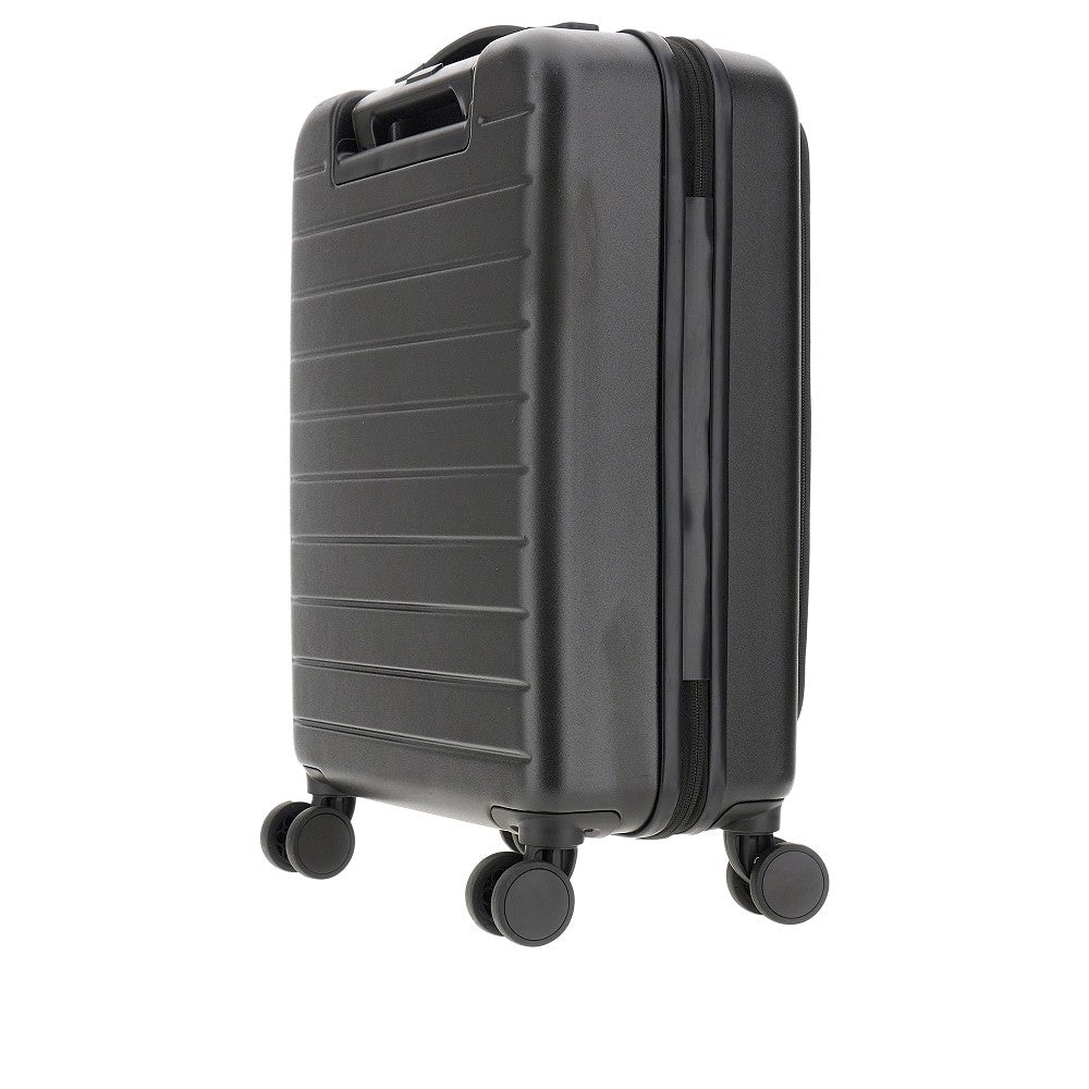 Trolley da cabina in ABS e finta pelle