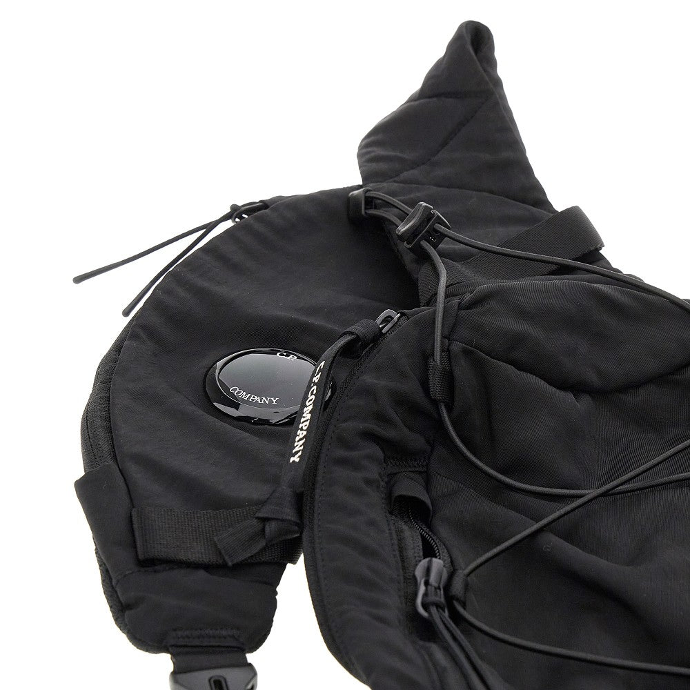 Nylon B crossbody backpack