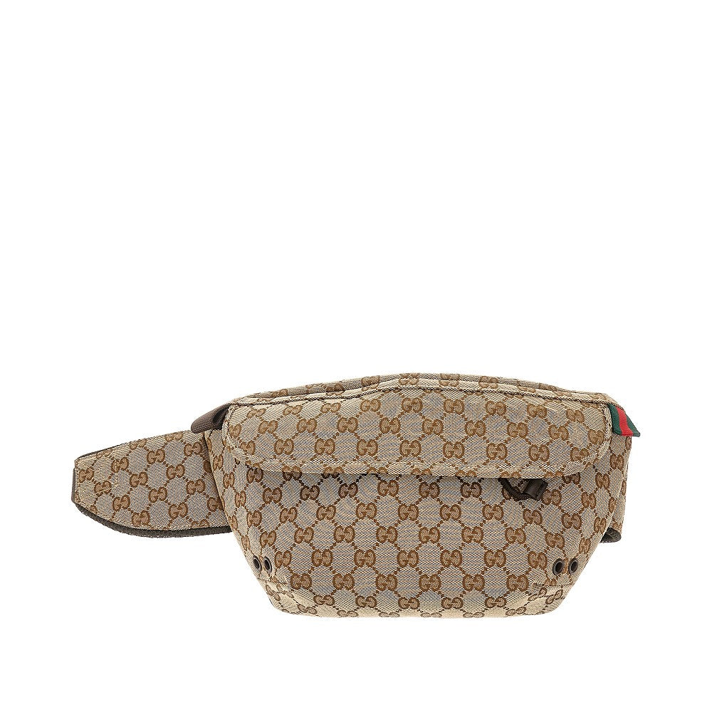 GG fabric big belt bag