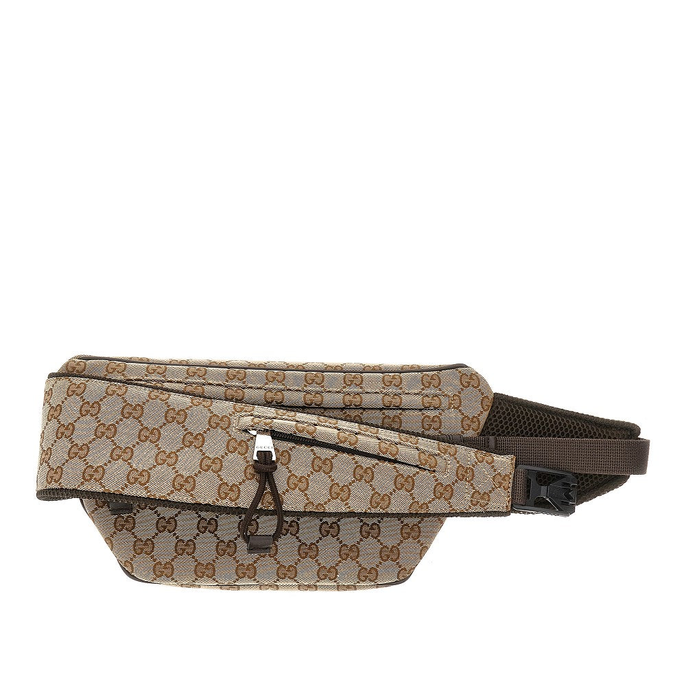 GG fabric big belt bag
