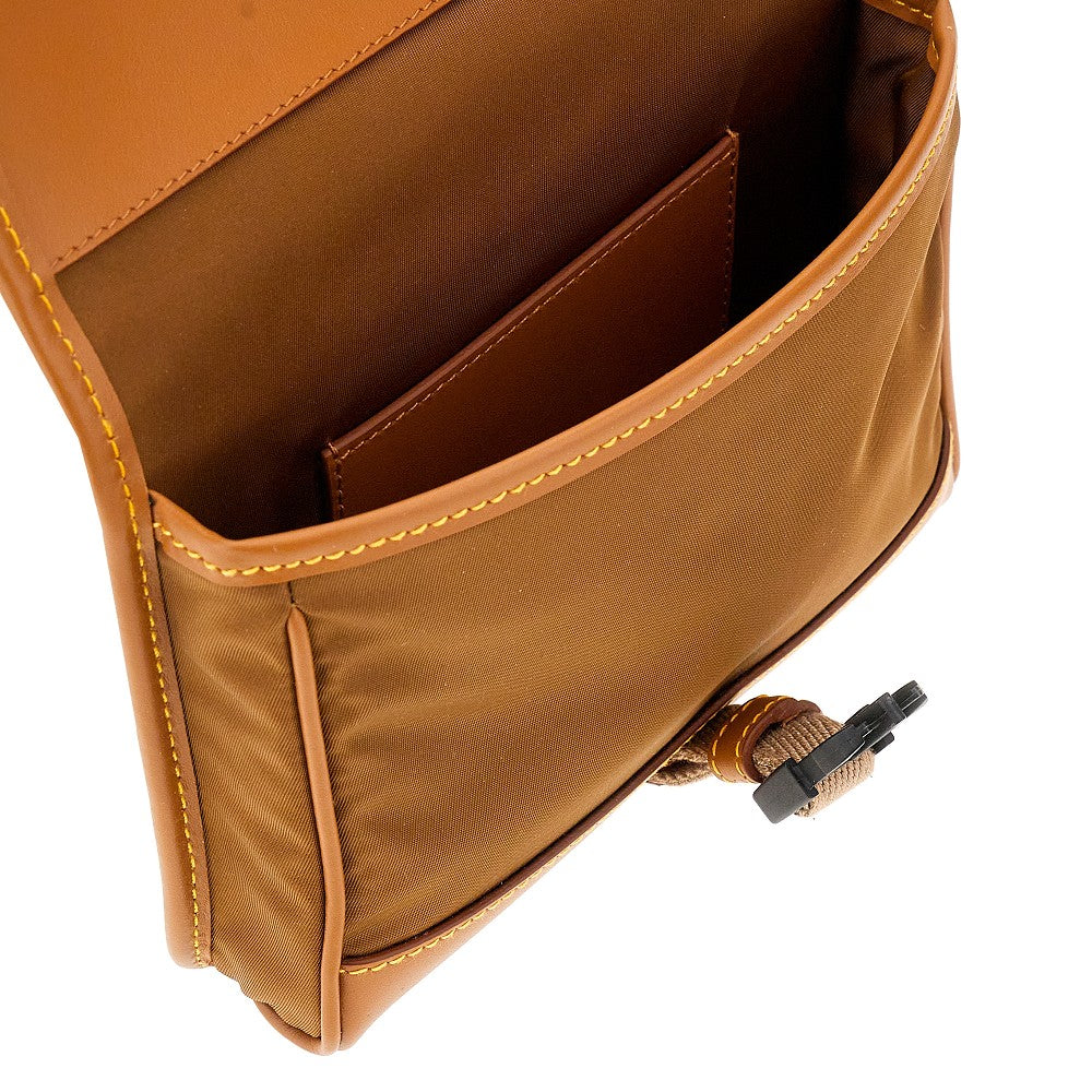 Pouch porta smartphone in Re-Nylon e Saffiano