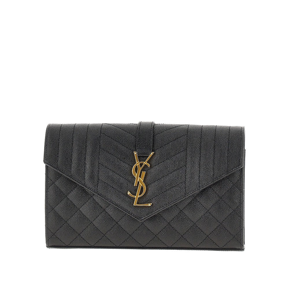 Clutch con catena e dettaglio Cassandre