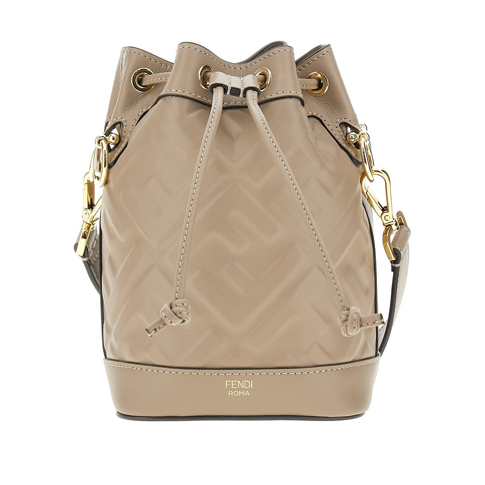 FF leather mini 'Mon Tresor' bucket bag