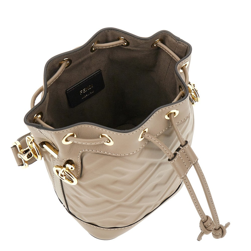 FF leather mini 'Mon Tresor' bucket bag