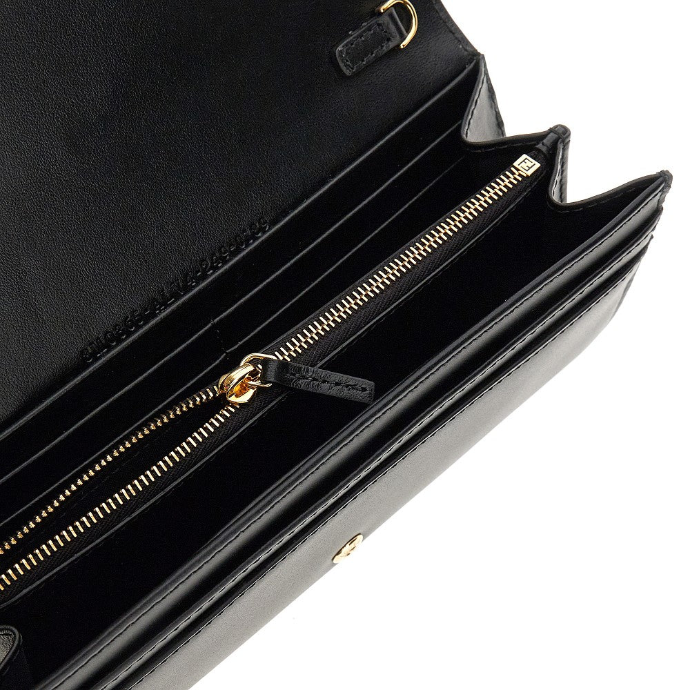 'FF Diamond' clutch wallet with chain