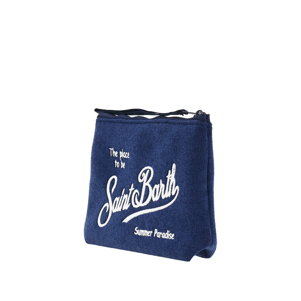 Pouch in spugna 'Aline' ricamo Sapore di Mare