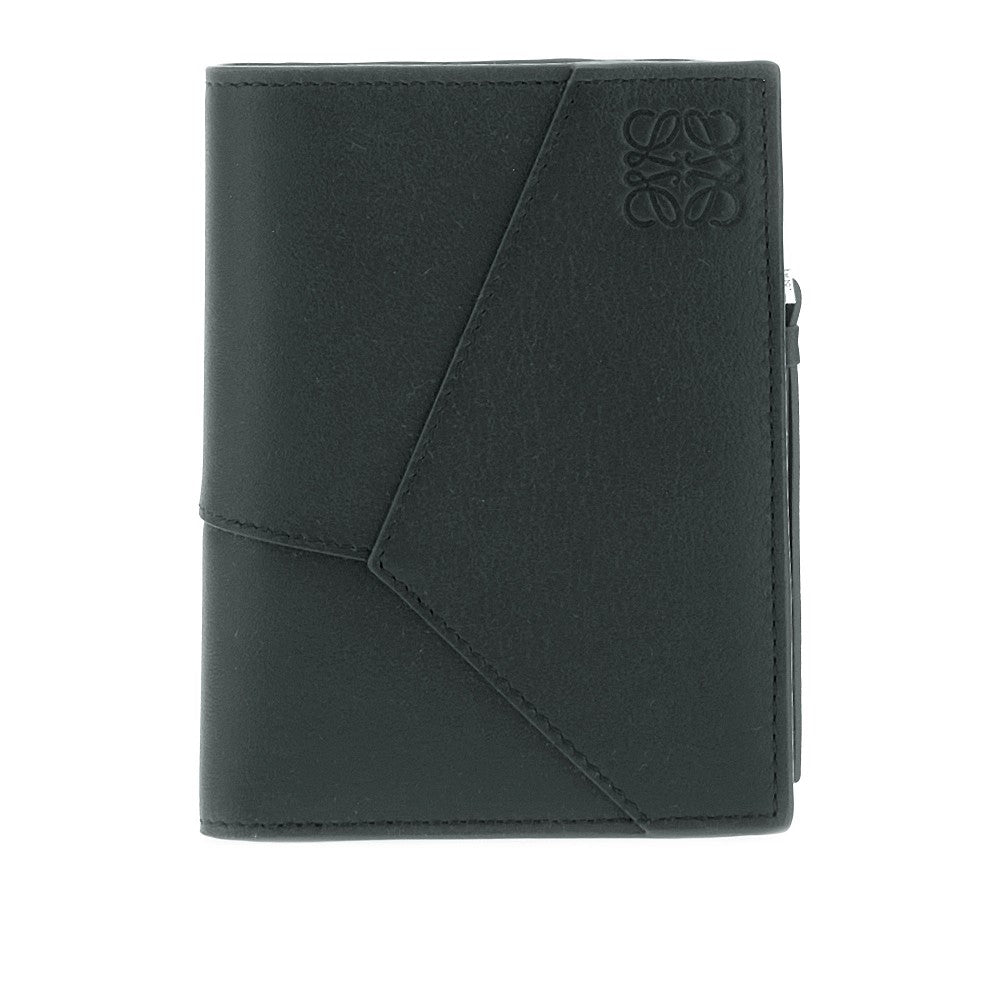 'Puzzle Edge' leather compact wallet