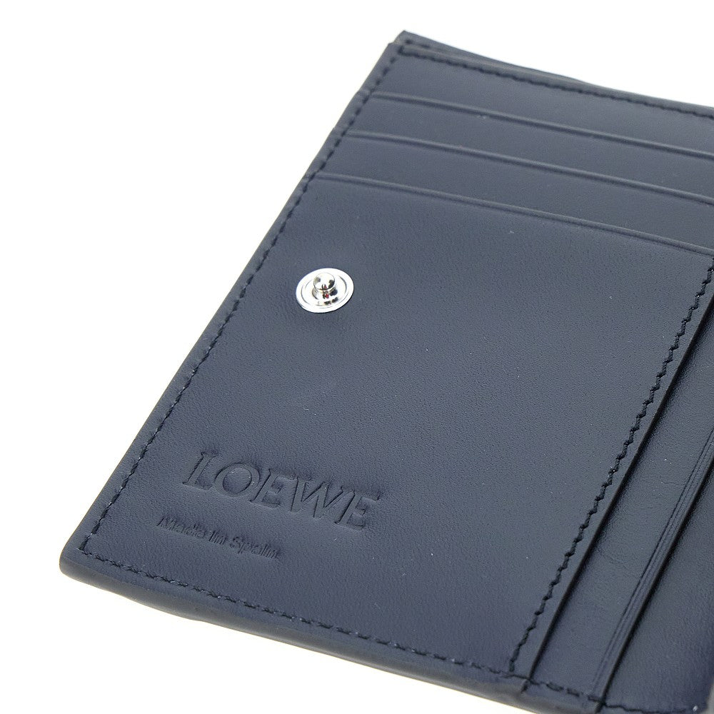 'Puzzle Edge' leather compact wallet