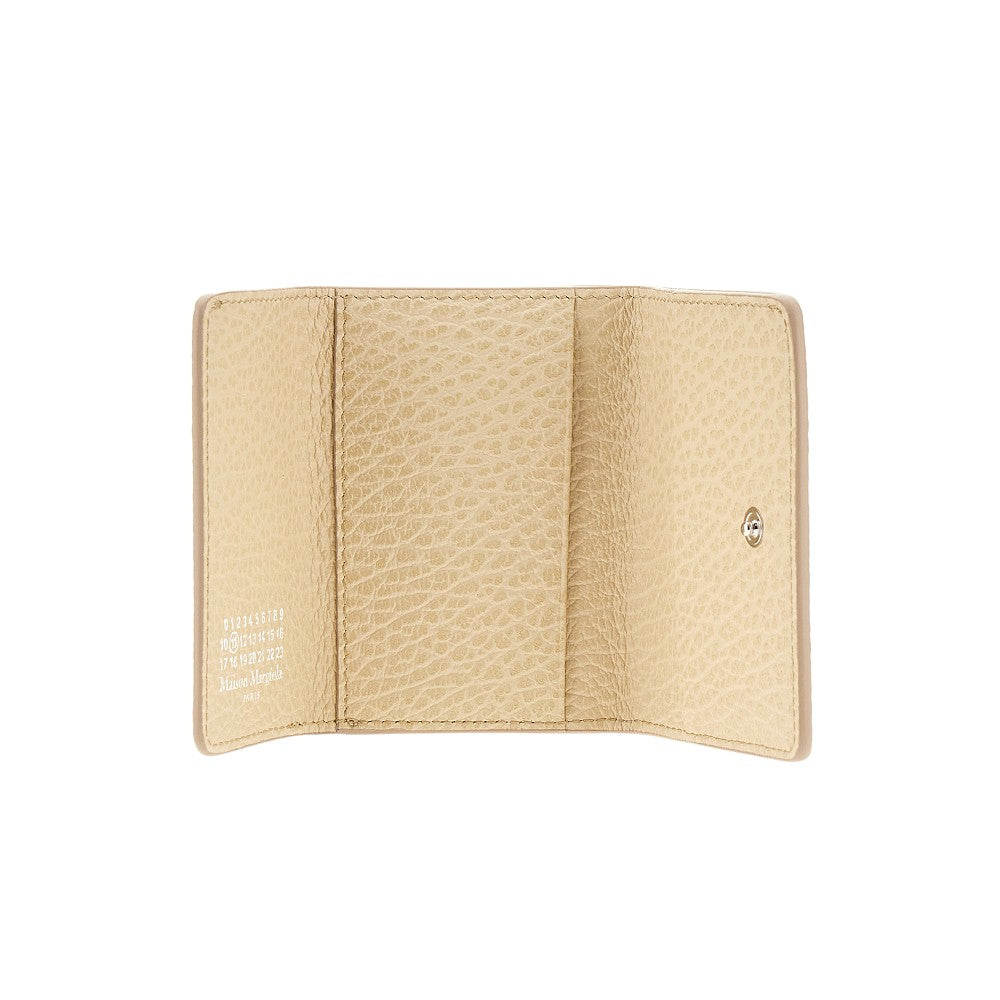 'Four Stitches' leather mini wallet