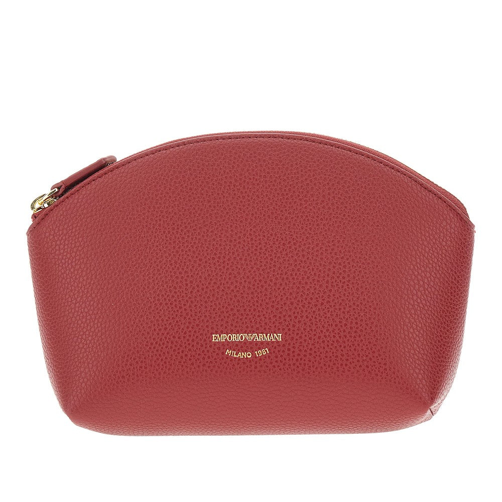 Pouch in finta pelle stampa cervo