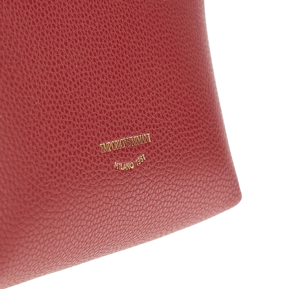 Pouch in finta pelle stampa cervo