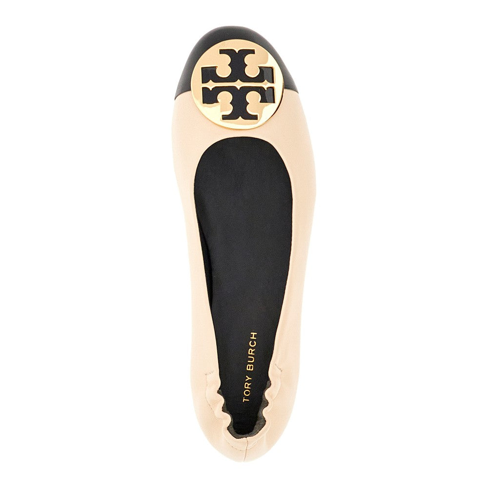 'Claire' leather ballerinas