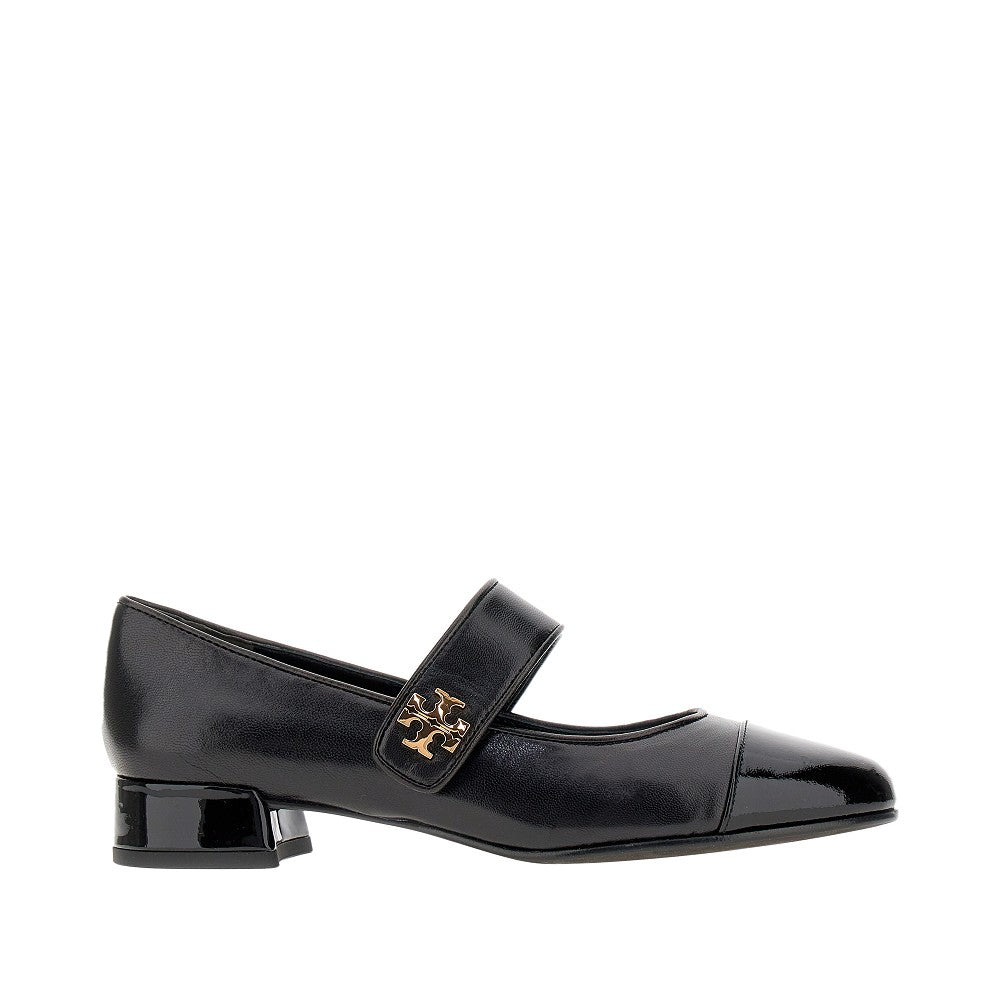 Leather Mary Jane ballerinas