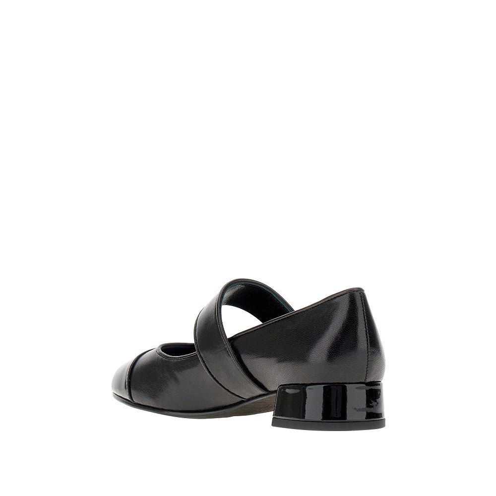 Ballerine Mary Jane in pelle