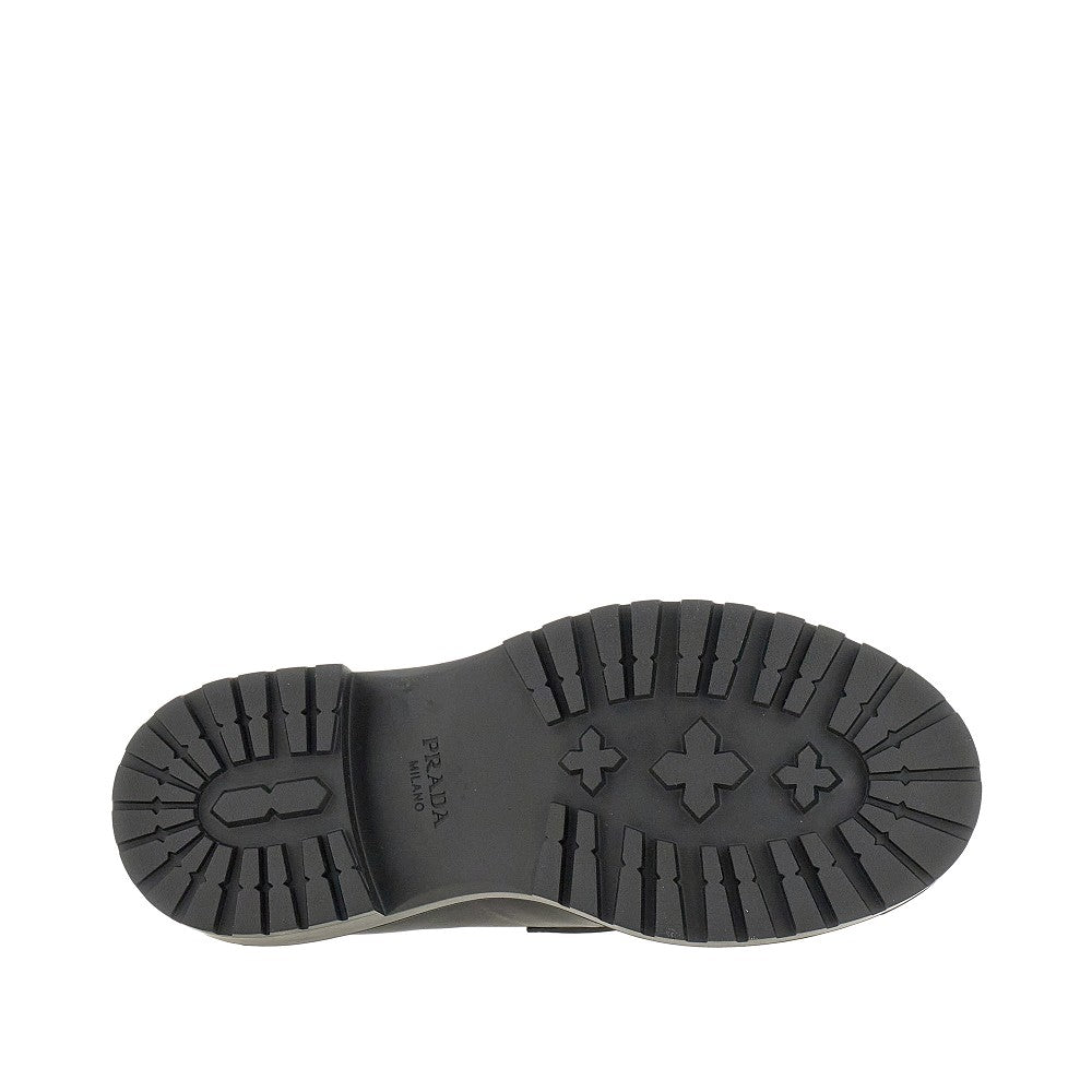 'Double Chocolate' leather loafers