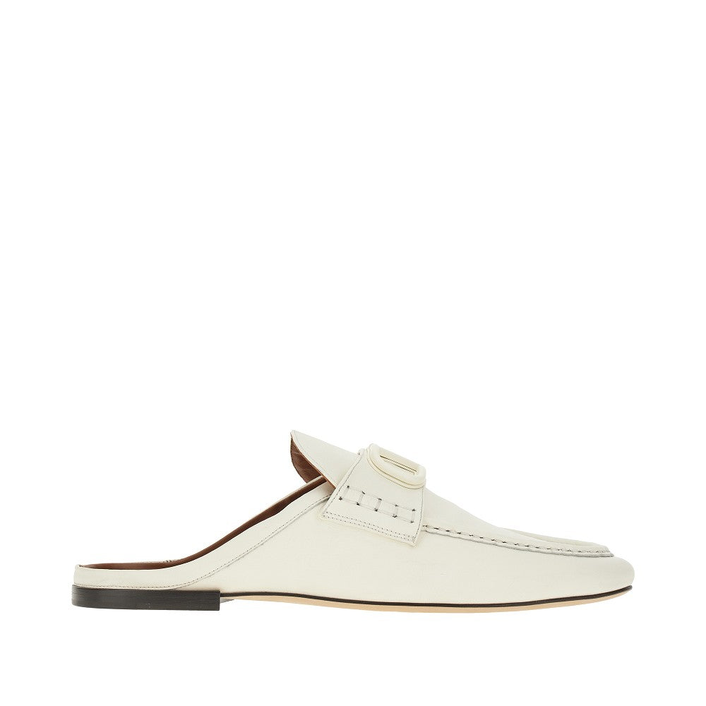 Mocassino sabot in pelle 'VLogo Signature'