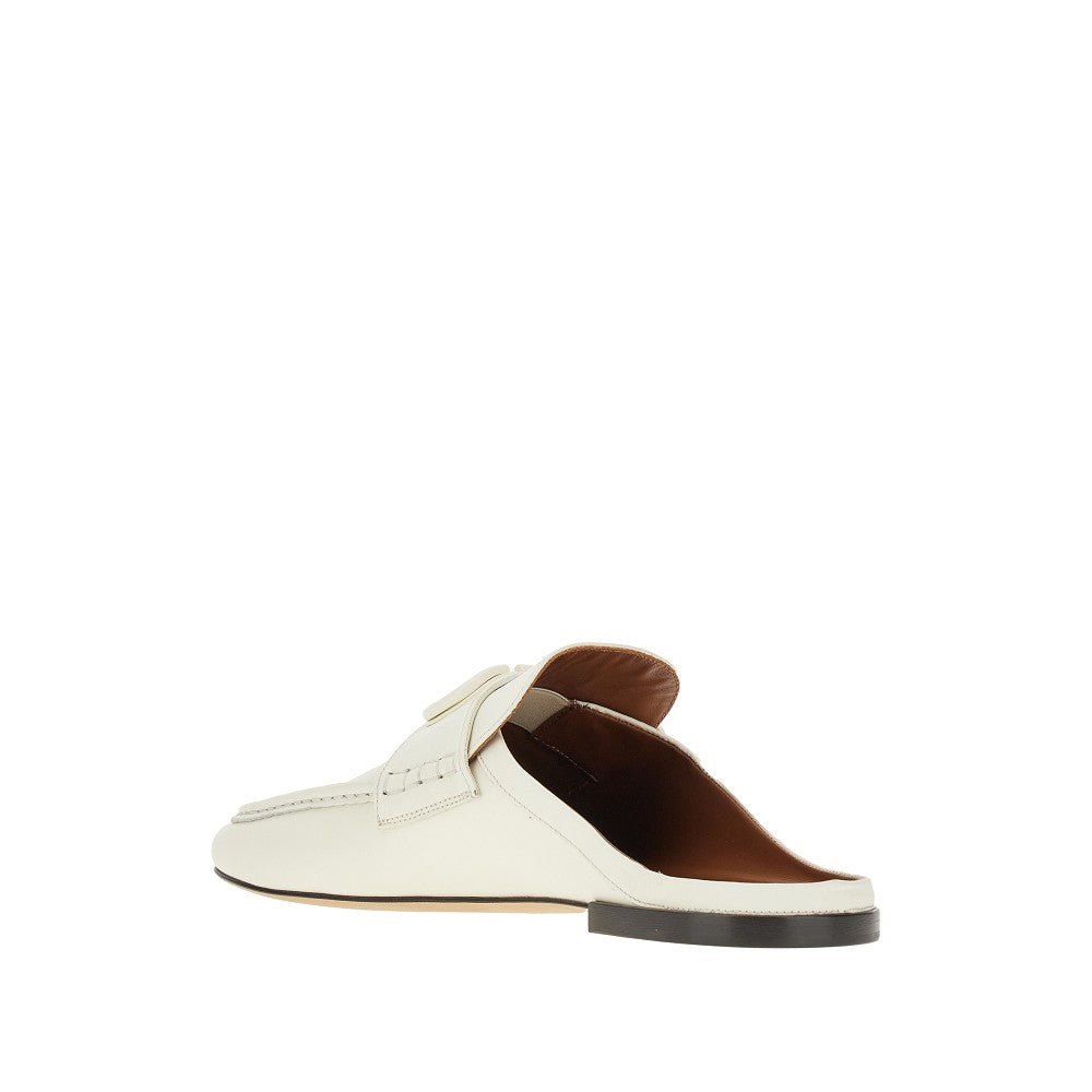 Mocassino sabot in pelle 'VLogo Signature'