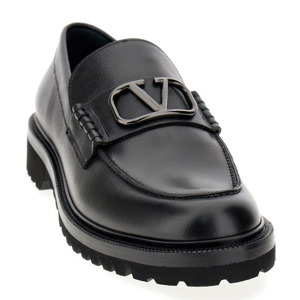 Mocassini in pelle 'VLogo Signature'