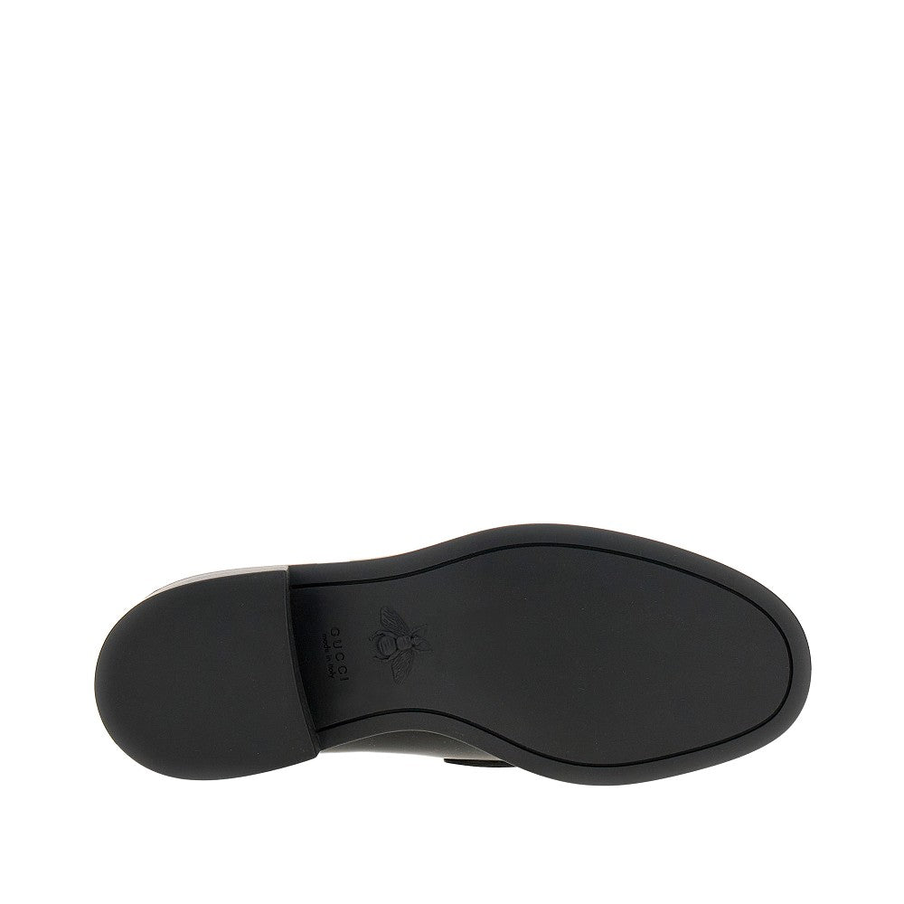 Leather loafers with Horsebit detail