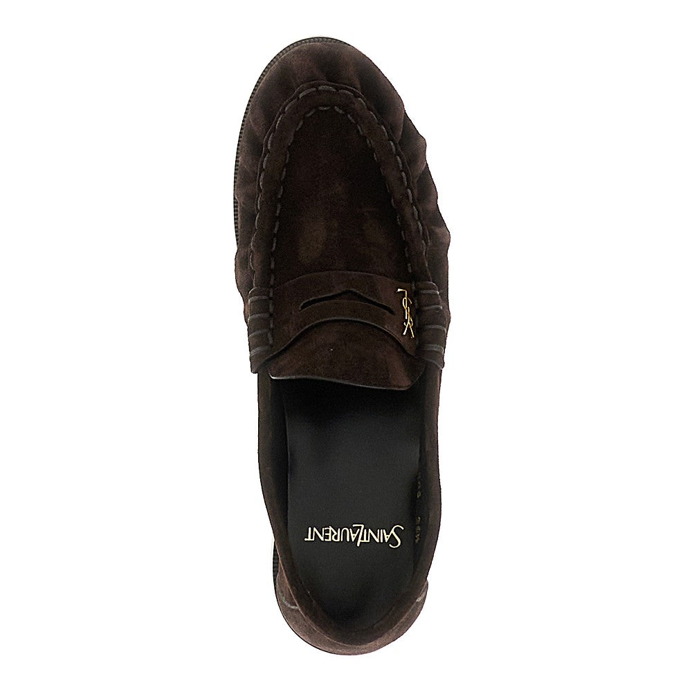 Mocassini 'Le Loafer' in pelle scamosciata