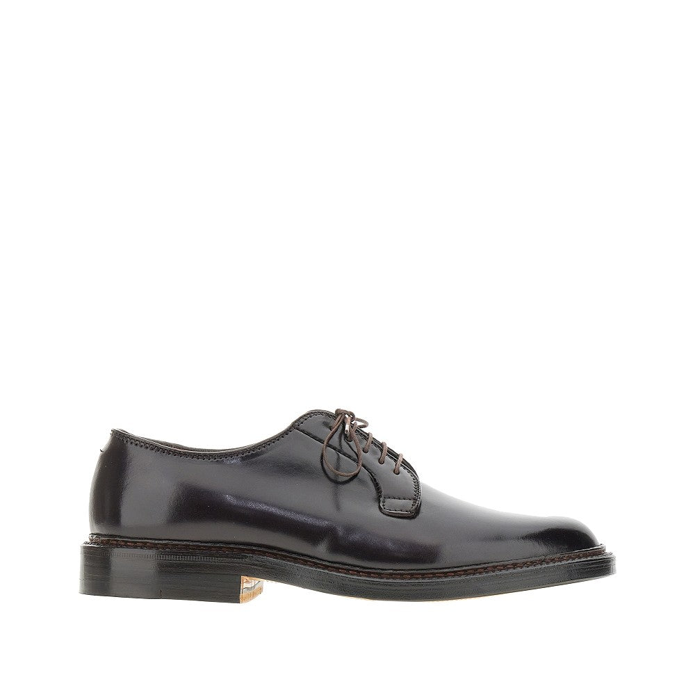Cordovan leather 990 lace-up shoes