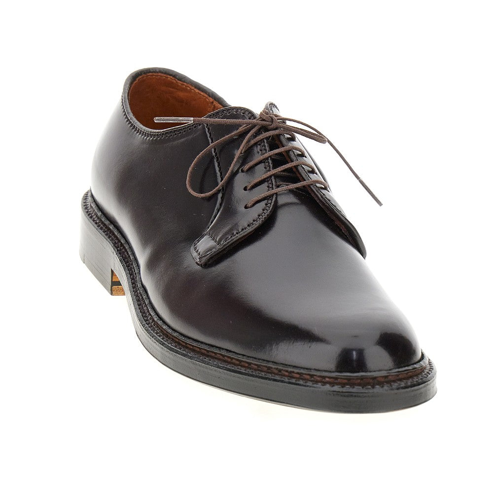 Cordovan leather 990 lace-up shoes