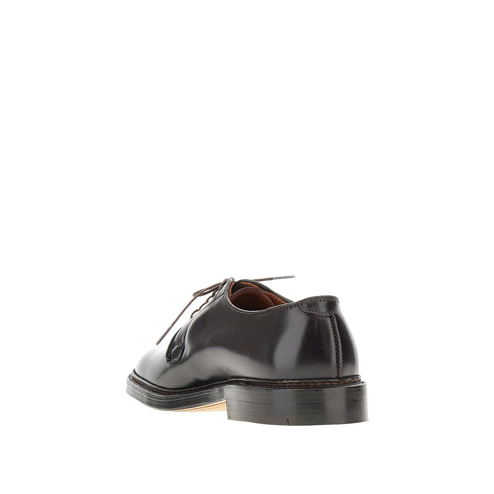 Cordovan leather 990 lace-up shoes
