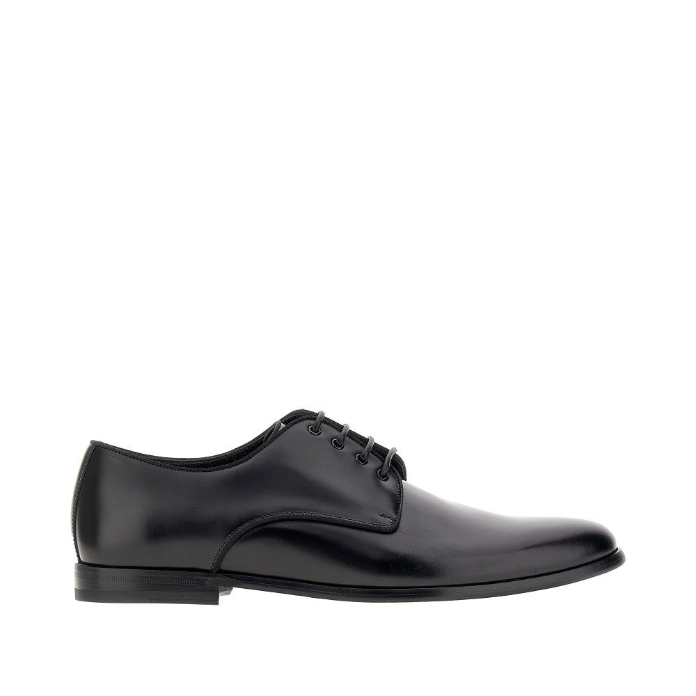 Stringate Derby in pelle spazzolata