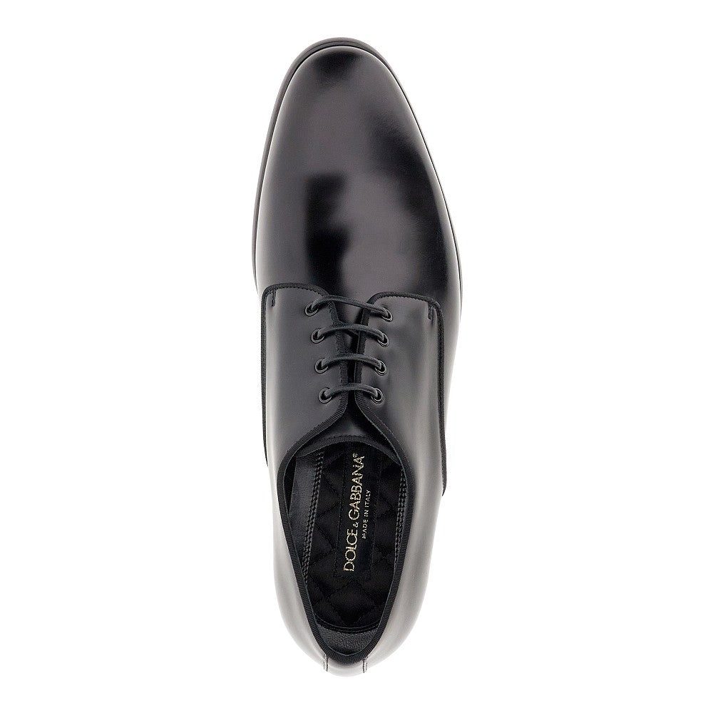 Stringate Derby in pelle spazzolata