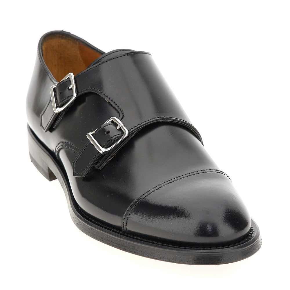 Scarpa Double Monkstrap in pelle