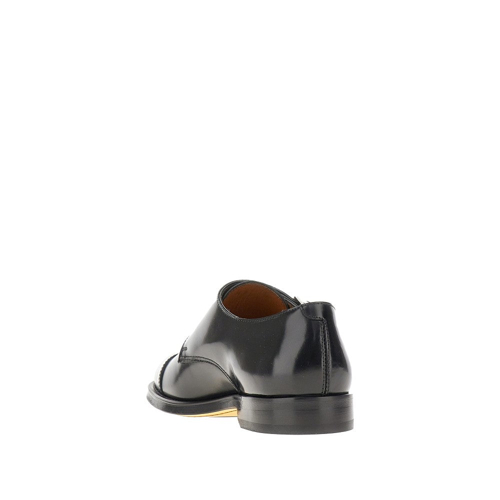 Scarpa Double Monkstrap in pelle