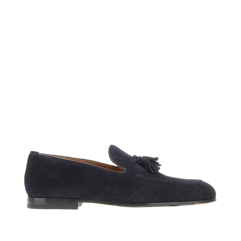 Suede leather 'Duke' loafers
