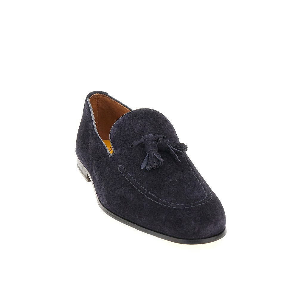 Suede leather 'Duke' loafers