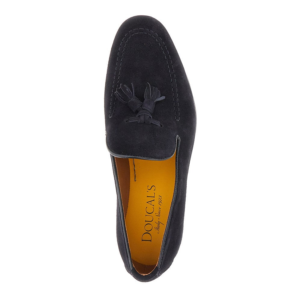 Suede leather 'Duke' loafers