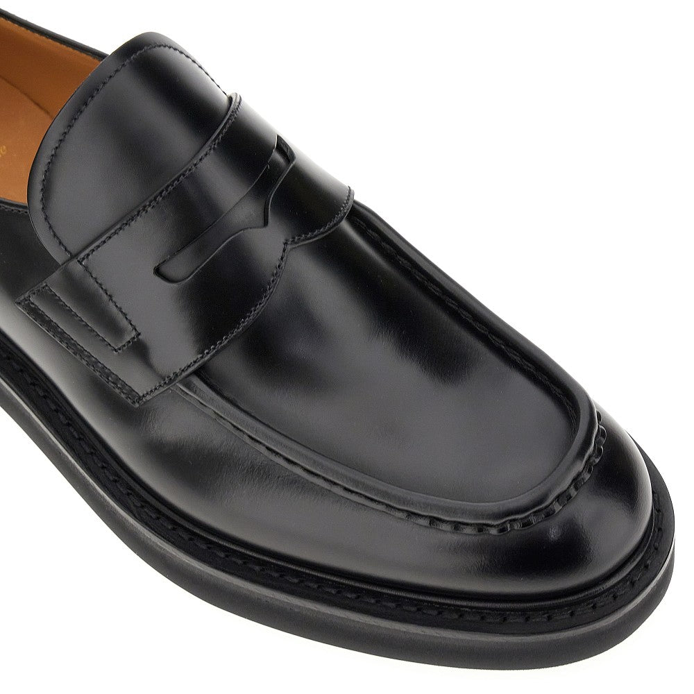 'Lynton' leather loafers