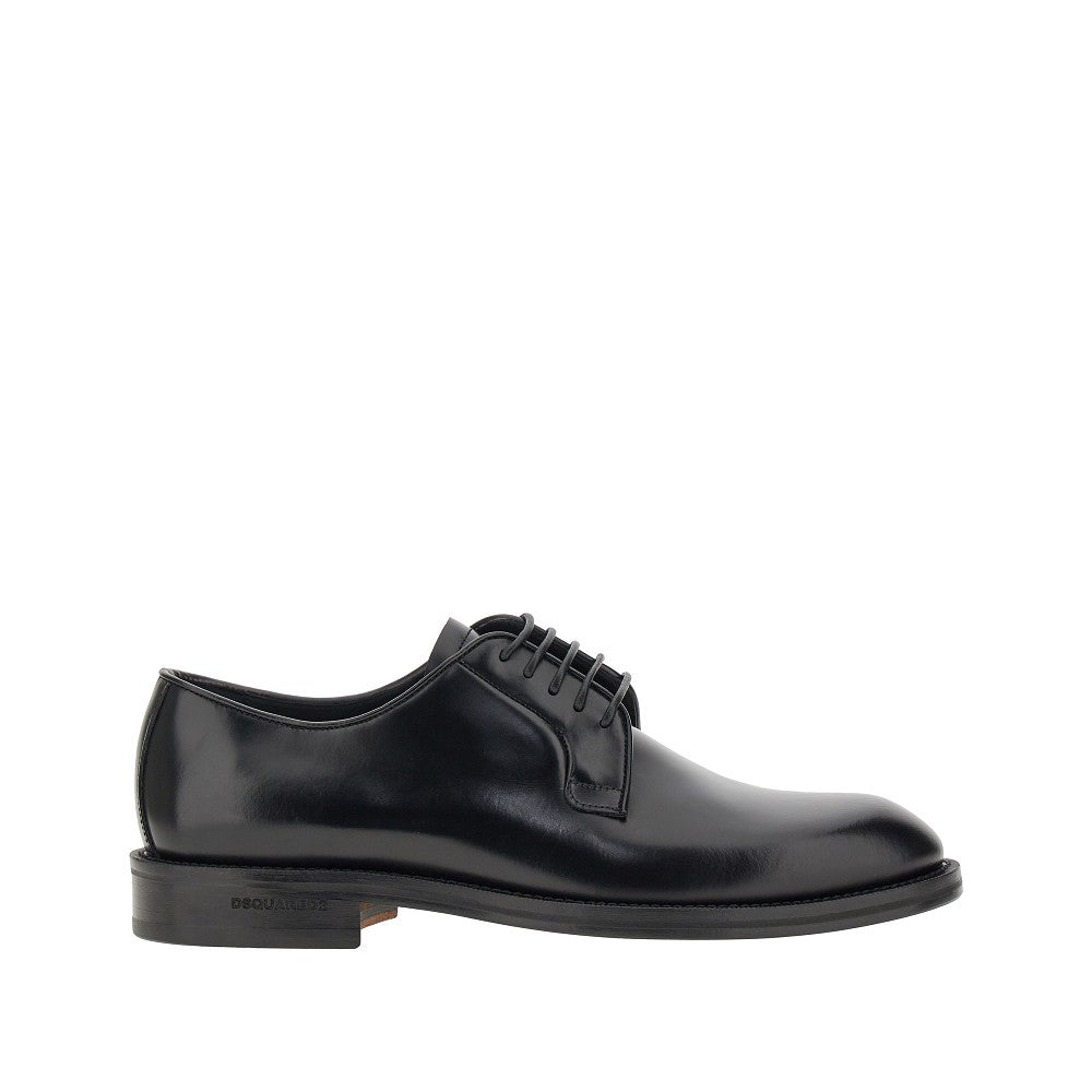 Stringate Derby in pelle spazzolata