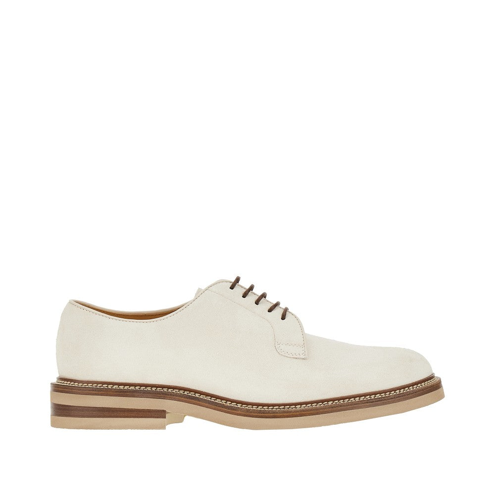 Derby in pelle scamosciata