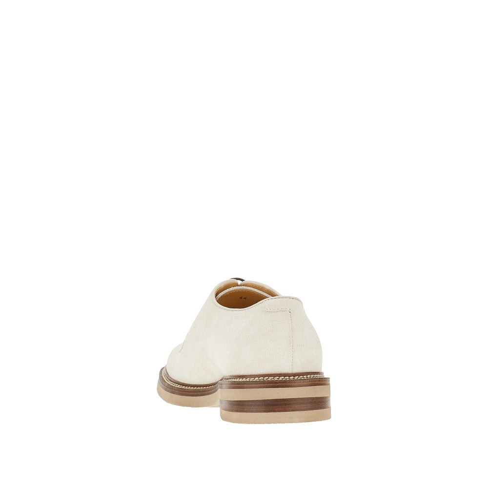 Derby in pelle scamosciata