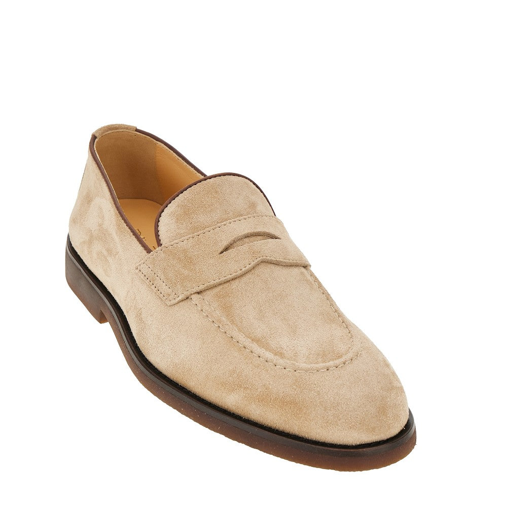 Penny Loafers in pelle scamosciata