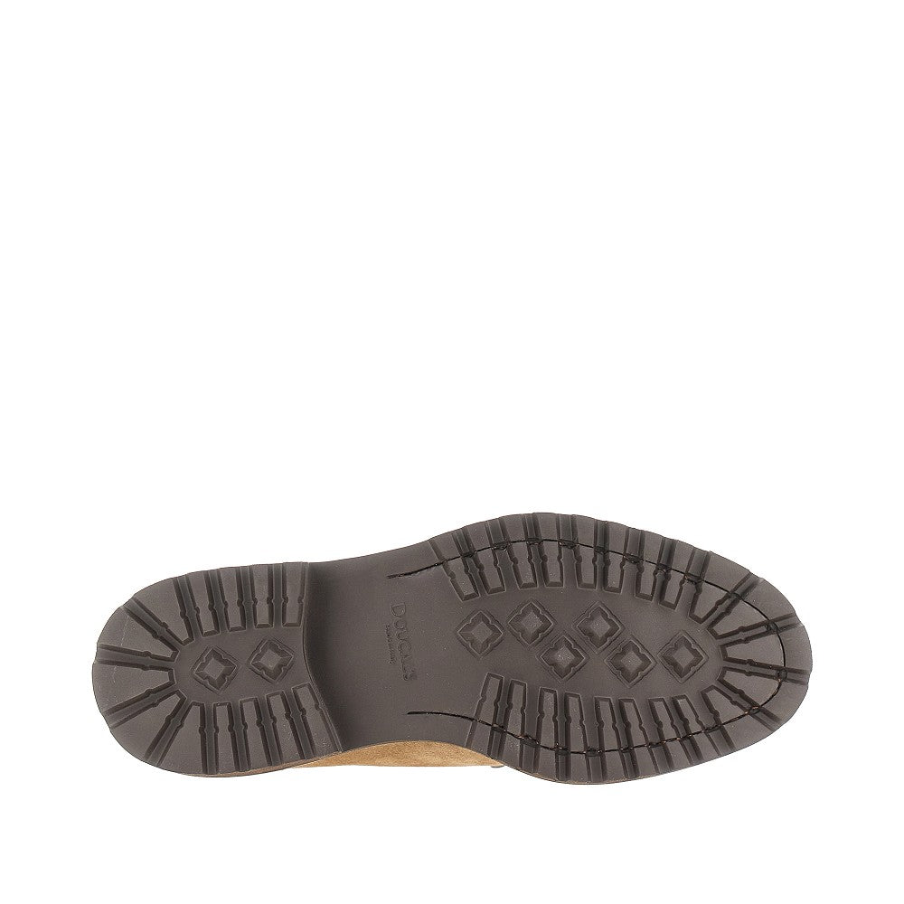 Stringate Derby in pelle scamosciata