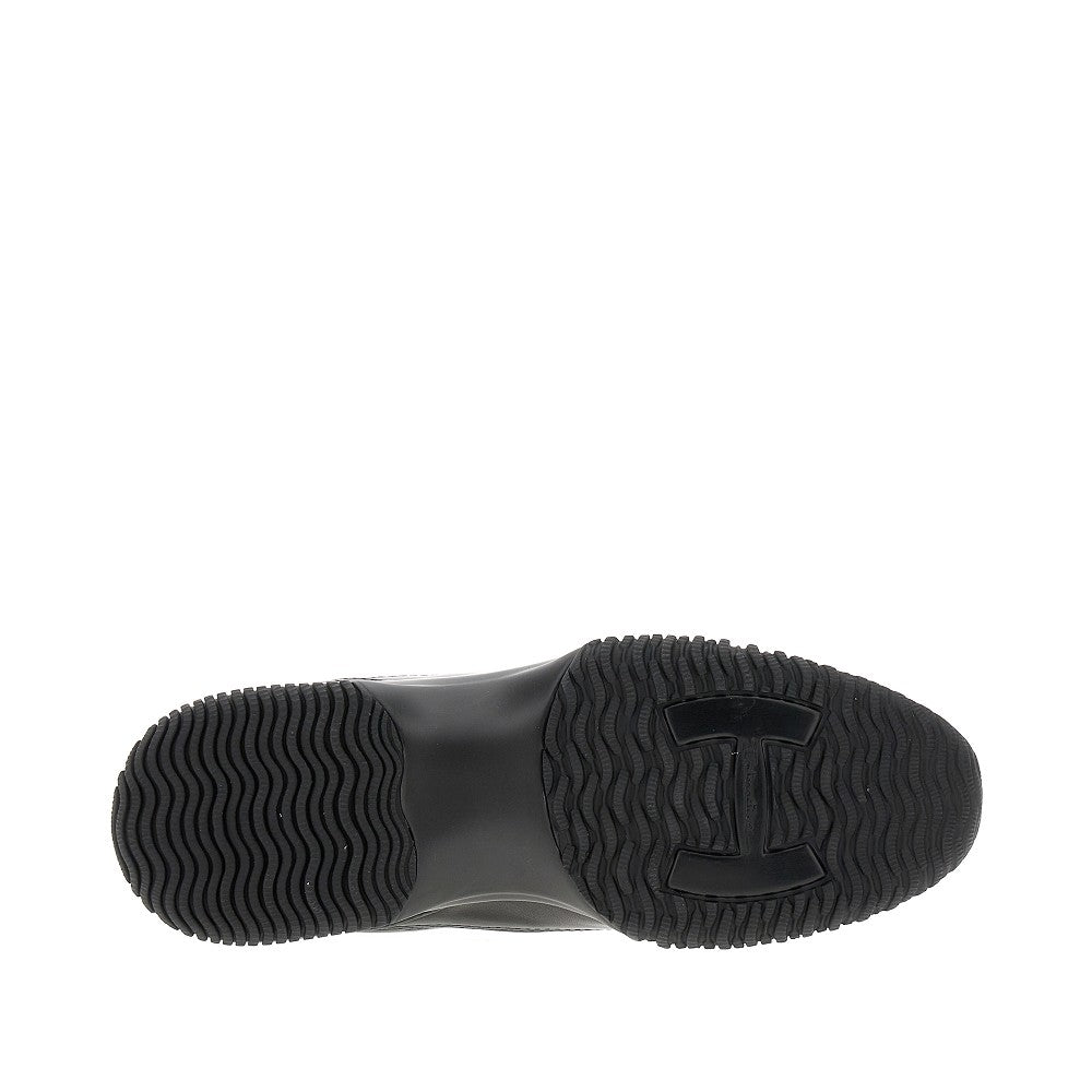Interactive' leather sneakers