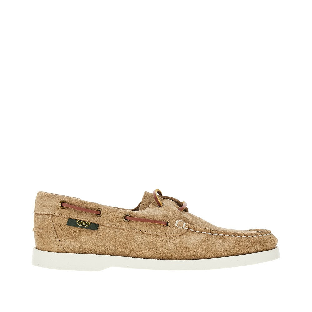 Mocassini da barca 'Islay' in suede