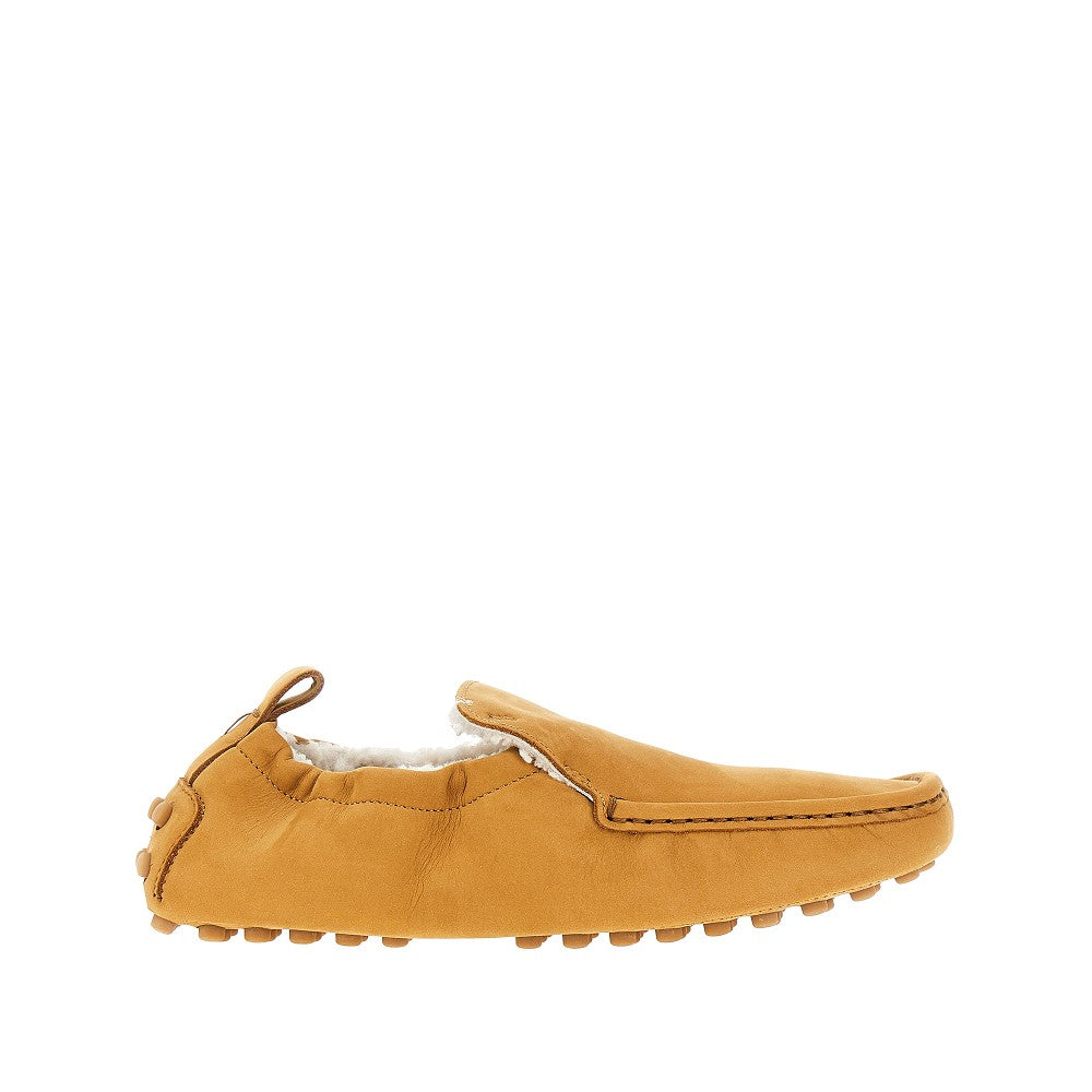 Nabuck 'Glove' loafers