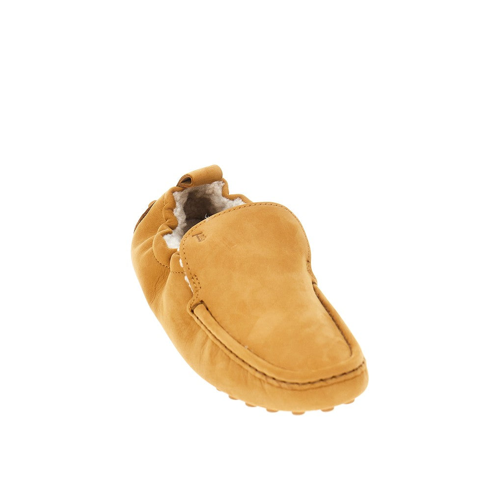 Nabuck 'Glove' loafers