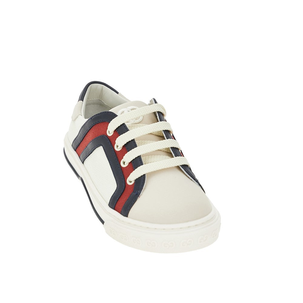 Mesh and leather 'Tennis 1977' sneakers